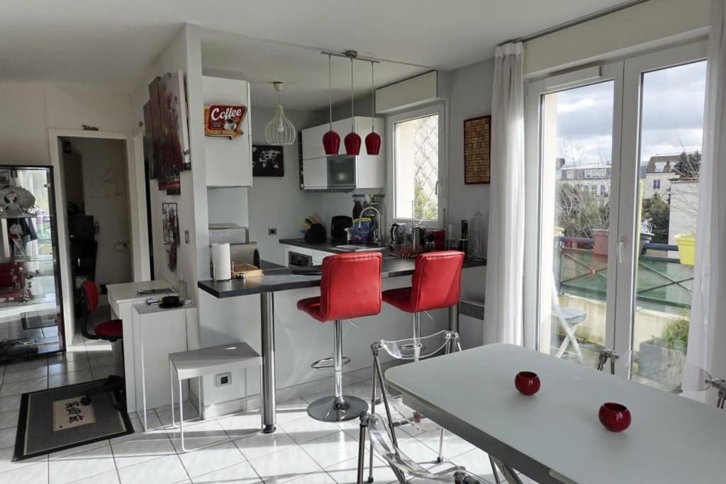 Duplex Art Place, Olympics 2024 Les Clayes-Sous-Bois Exteriör bild